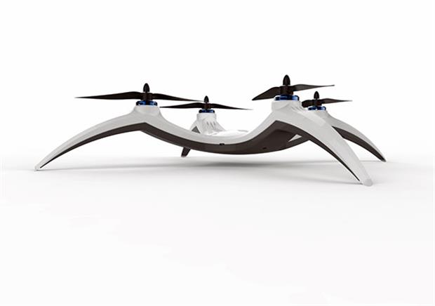 خودنمایی پرنده های کوچک با X-Drone